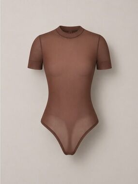 Skims Summer Mesh T Shirt Bodysuit 2X